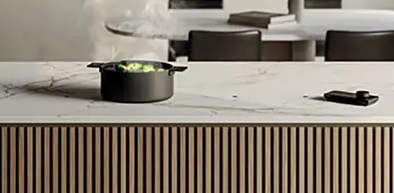 Novy Undercover induction sous plan de travail Dekton